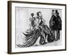 The Encounter-Constantin Guys-Framed Giclee Print