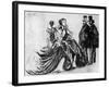 The Encounter-Constantin Guys-Framed Giclee Print