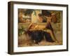 The End of a Weary Day-Delapoer Downing-Framed Giclee Print