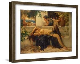 The End of a Weary Day-Delapoer Downing-Framed Giclee Print