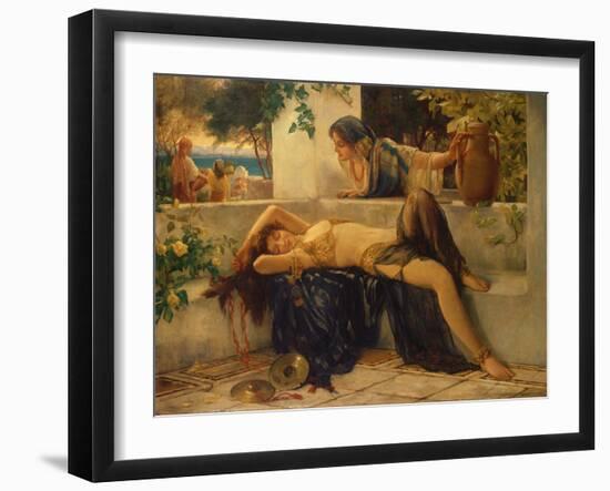 The End of a Weary Day-Delapoer Downing-Framed Giclee Print