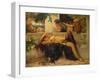 The End of a Weary Day-Delapoer Downing-Framed Giclee Print