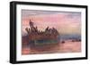 The End of an Old Warship, 1915-William Lionel Wyllie-Framed Giclee Print