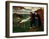 The End of Autumn Or, the Blind, 1889 (Oil on Canvas)-Eugene Laermans-Framed Giclee Print