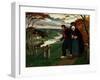 The End of Autumn Or, the Blind, 1889 (Oil on Canvas)-Eugene Laermans-Framed Giclee Print