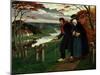 The End of Autumn Or, the Blind, 1889 (Oil on Canvas)-Eugene Laermans-Mounted Giclee Print