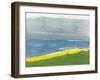 The End of Bluff Beach Road-Rob Delamater-Framed Art Print