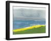 The End of Bluff Beach Road-Rob Delamater-Framed Art Print