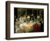 The End of Dinner, 1913-Jules-Alexandre Grn-Framed Premium Giclee Print