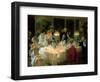 The End of Dinner, 1913-Jules-Alexandre Grn-Framed Premium Giclee Print