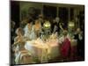 The End of Dinner, 1913-Jules-Alexandre Grn-Mounted Premium Giclee Print