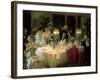 The End of Dinner, 1913-Jules-Alexandre Grn-Framed Giclee Print