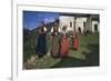 The End of Mass (Zoldo Alto), Ca 1897-Andrea Tavernier-Framed Giclee Print