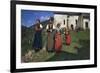 The End of Mass (Zoldo Alto), Ca 1897-Andrea Tavernier-Framed Giclee Print