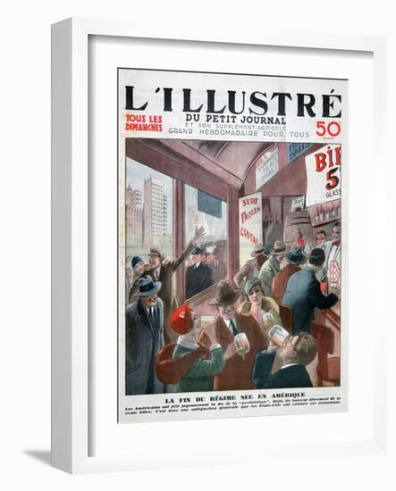 The End of Prohibition in America-null-Framed Giclee Print