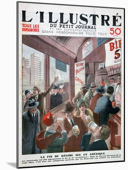 The End of Prohibition in America-null-Mounted Giclee Print