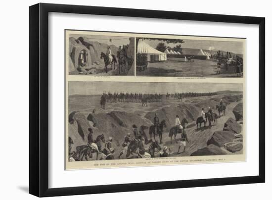 The End of the Afghan War, Arrival of Yakoob Khan at the British Encampment, Gandamak, 8 May-John Charles Dollman-Framed Premium Giclee Print