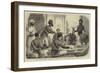 The End of the Afghan War, Tiffin with an Afghan Chief at Gandamak-null-Framed Giclee Print