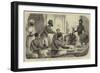 The End of the Afghan War, Tiffin with an Afghan Chief at Gandamak-null-Framed Giclee Print