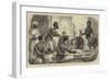 The End of the Afghan War, Tiffin with an Afghan Chief at Gandamak-null-Framed Giclee Print