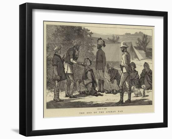 The End of the Afghan War-Joseph Nash-Framed Giclee Print