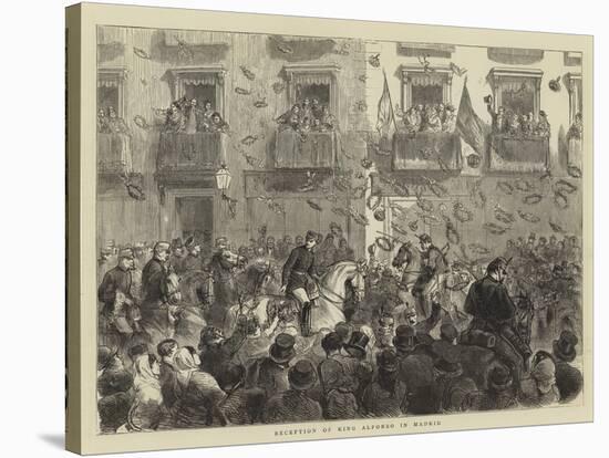 The End of the Carlist War, Reception of King Alfonso in Madrid-null-Stretched Canvas