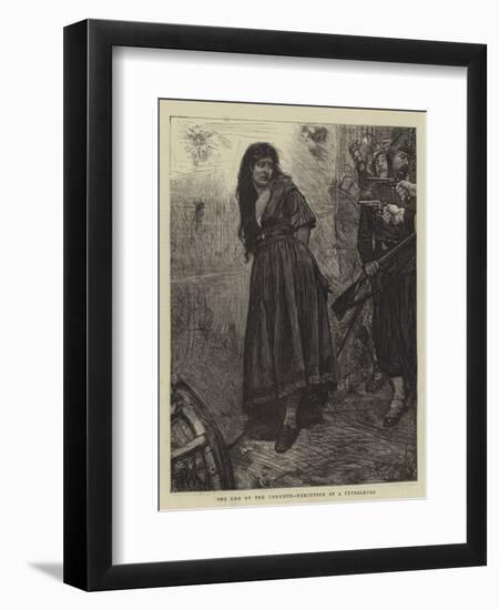 The End of the Commune, Execution of a Petroleuse-Robert Walker Macbeth-Framed Giclee Print