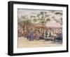 The End of the Day and the End of the Festival-Mortimer Ludington Menpes-Framed Giclee Print