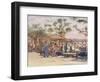 The End of the Day and the End of the Festival-Mortimer Ludington Menpes-Framed Giclee Print