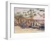 The End of the Day and the End of the Festival-Mortimer Ludington Menpes-Framed Giclee Print