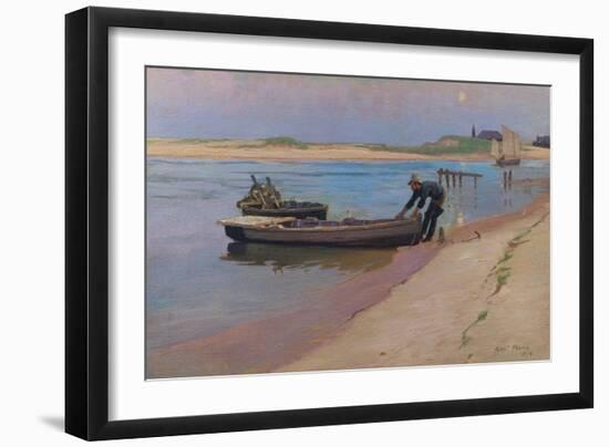 The End of the Day-Alexander Mann-Framed Giclee Print