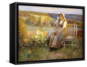 The End of the Day-Jean Beauduin-Framed Stretched Canvas