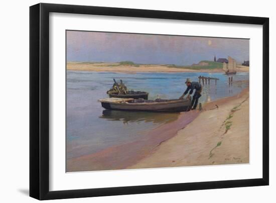 The End of the Day-Alexander Mann-Framed Giclee Print