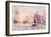 The End of the 'Gentleman Adventurer-The Revenge Captured by Spaniards 1591, 1915-William Lionel Wyllie-Framed Giclee Print