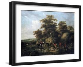 The End of the Hunt-George Morland-Framed Giclee Print