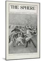 The End Of the Marathon Race - the Collapse Of Dorando in the Stadium'. the 1908 Olympic Games-null-Mounted Giclee Print