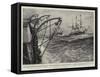 The End of the Naval Manoeuvres, the Triuphant Return of the Reserve Fleet with the Convoy-William T. Maud-Framed Stretched Canvas