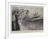 The End of the Naval Manoeuvres, the Triuphant Return of the Reserve Fleet with the Convoy-William T. Maud-Framed Giclee Print