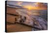 The End of the Road, Polihale Beach, Kauai Hawaii-Vincent James-Stretched Canvas