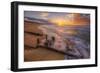 The End of the Road, Polihale Beach, Kauai Hawaii-Vincent James-Framed Photographic Print