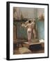 The End of the Sitting, C.1896-Jean Leon Gerome-Framed Giclee Print