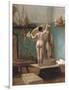 The End of the Sitting, C.1896-Jean Leon Gerome-Framed Giclee Print