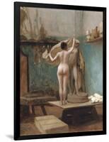 The End of the Sitting, C.1896-Jean Leon Gerome-Framed Giclee Print