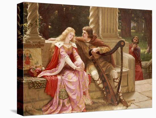 The End of the Song, 1902-Edmund Blair Leighton-Stretched Canvas