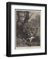 The End of the Tail-Thomas Blinks-Framed Premium Giclee Print