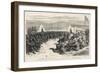 The End of the Zulu War, The Surrender of Native Chiefs to Sir G. Wolseley-Godefroy Durand-Framed Art Print