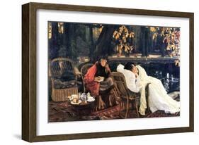 The End-James Tissot-Framed Art Print