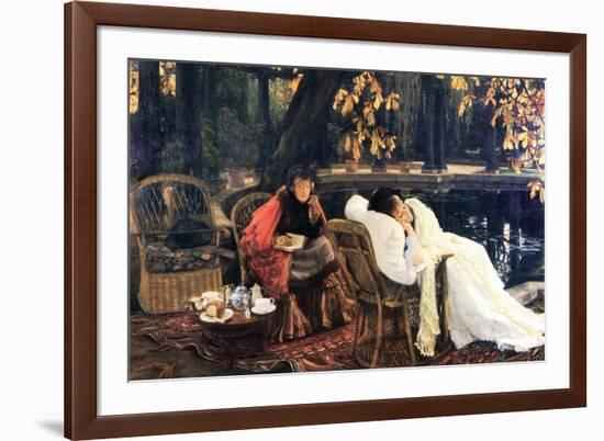 The End-James Tissot-Framed Art Print