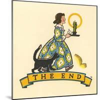 The End-Hauman-Mounted Art Print