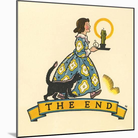 The End-Hauman-Mounted Art Print